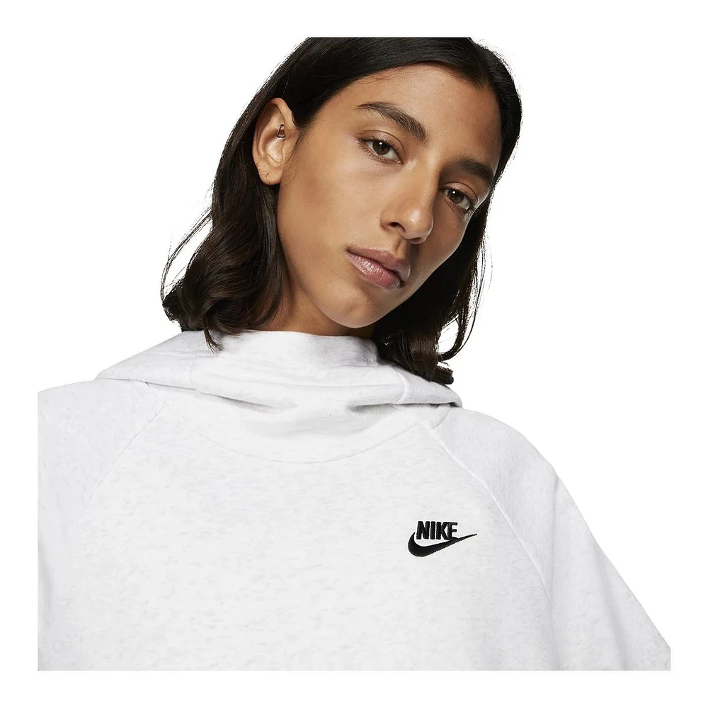 Nike Women's Essential Funnel-Neck Pullover Hoodie, Fleece, Kangaroo Pocket