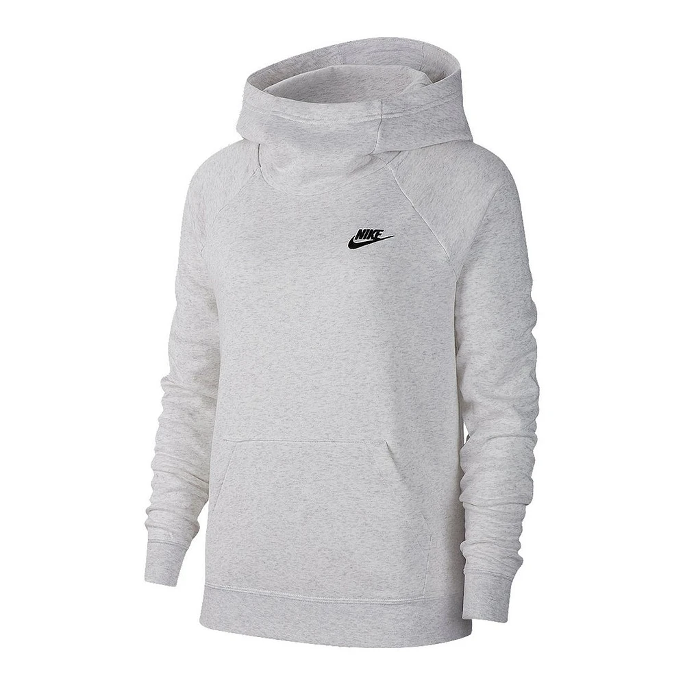 Nike Women's Essential Funnel-Neck Pullover Hoodie, Fleece, Kangaroo Pocket