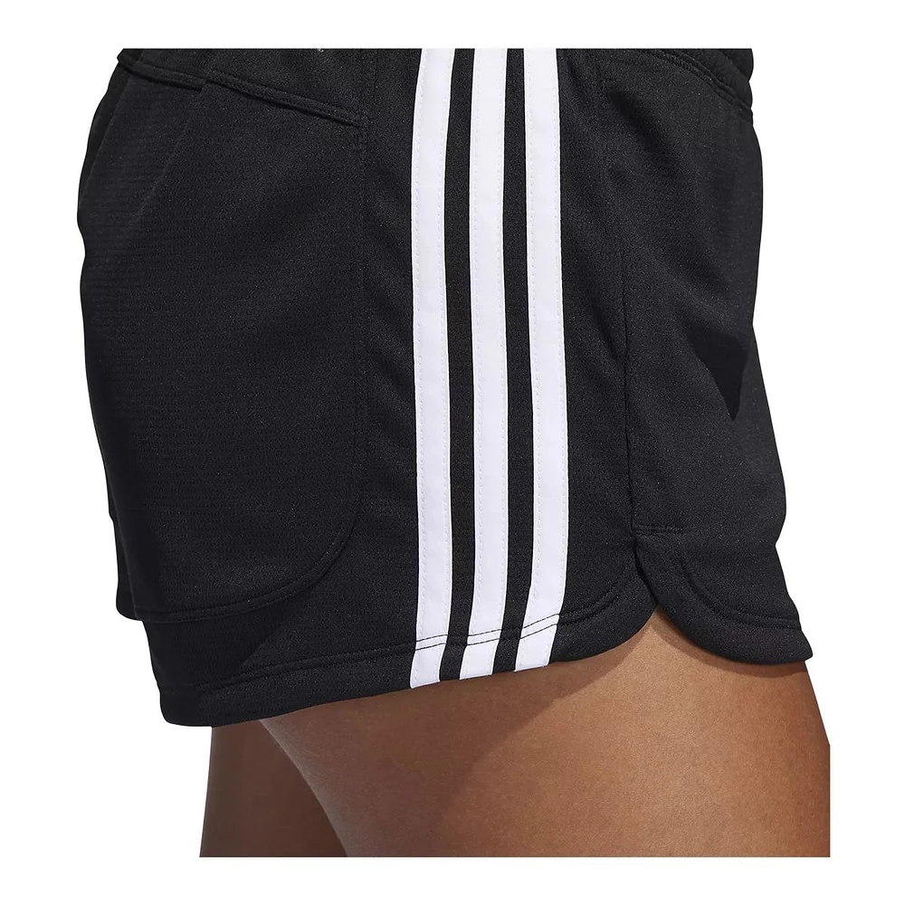 adidas Women's Sportswear 3-Stripe Knit Shorts