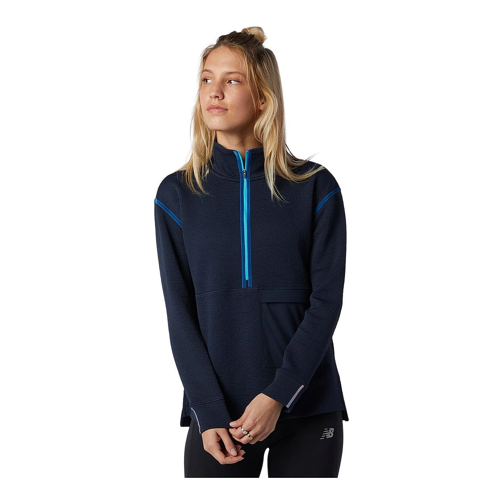 New Balance Women's Run Q Speed Funnel Long Sleeve Shirt