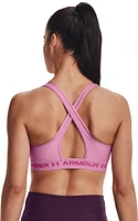 Under Armour Women's Crossback Medium Padded Sports Bra