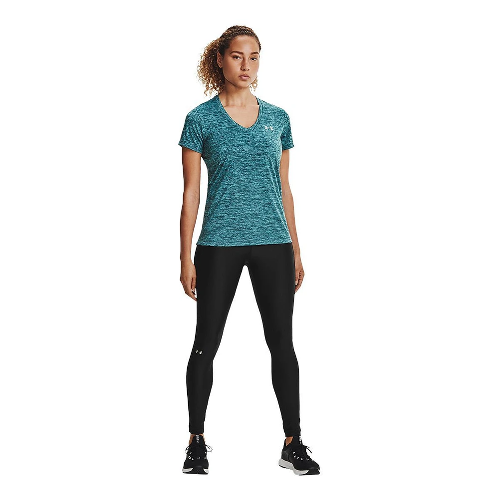 Under Armour Women's Tech Twist V-Neck T Shirt