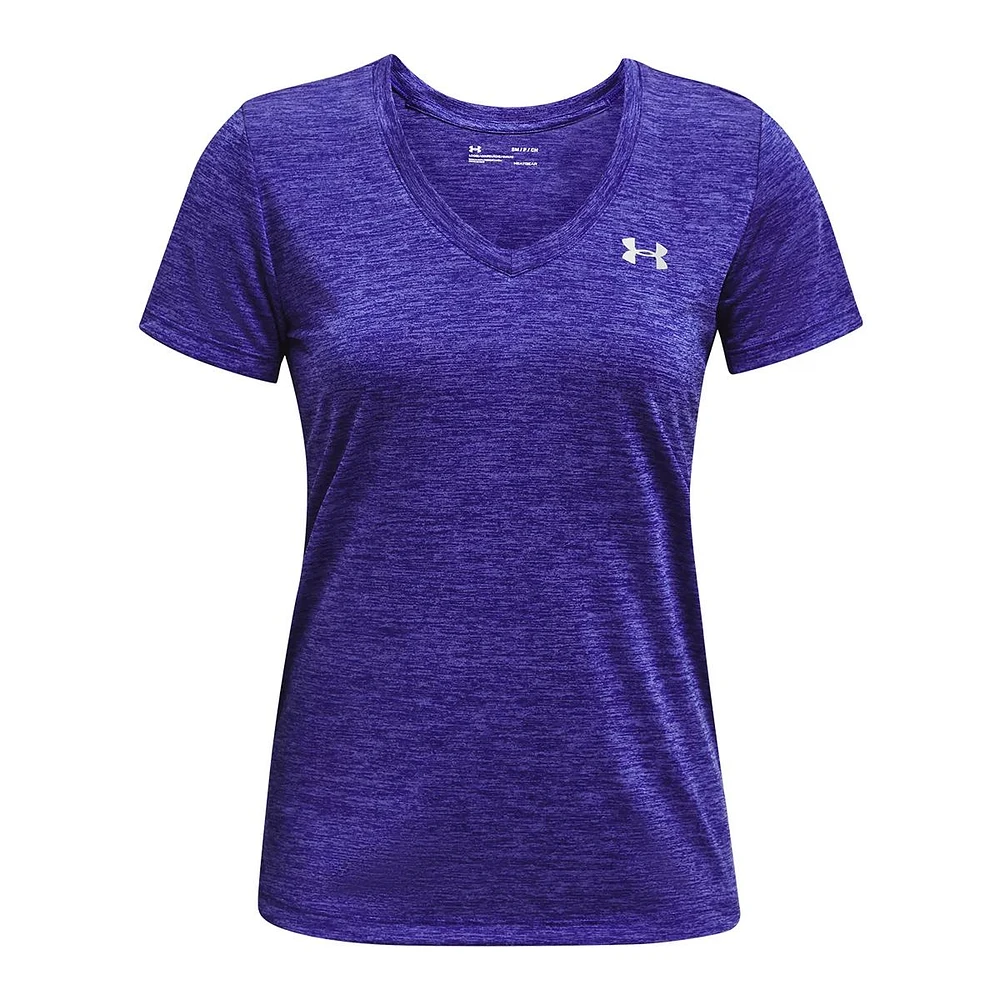 Under Armour Women's Tech Twist V-Neck T Shirt