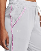 Under Armour Women's Rival Terry Taped Pants, Casual, Lounge, Stretch,