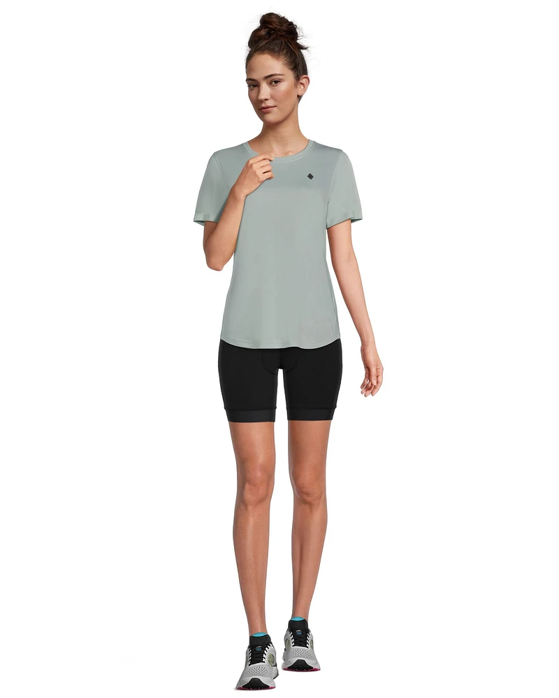 Diamondback Women's Mountain Bike Short Sleeve Jersey, Relaxed Fit