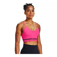 Under Armour Women's Training Seamless Low Long Heather Sports Bra