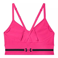 Under Armour Women's Training Seamless Low Long Heather Sports Bra