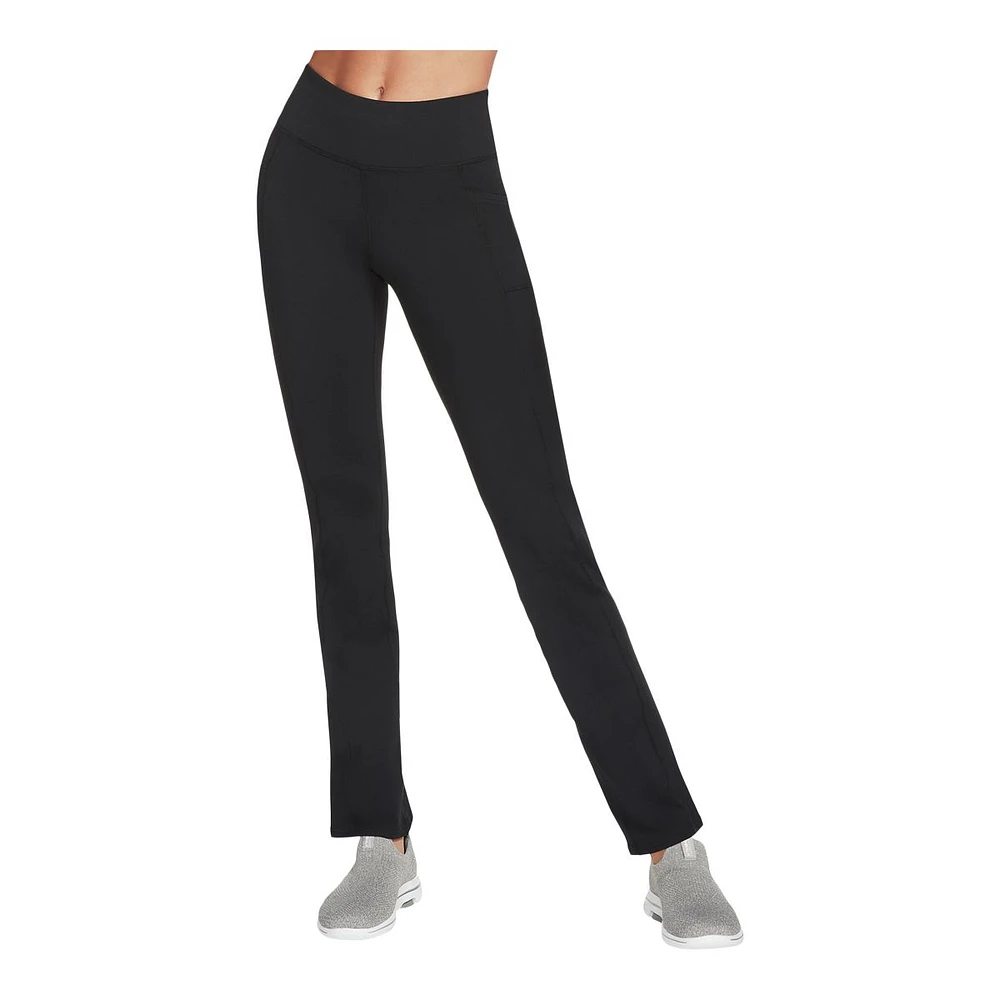 Skechers Women's OG GOflex™ Walk Pants, Training, Mid Rise, Stretch