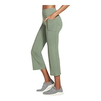 Skechers Women's GOflex™ Walk Lite Crop Pants, Training, High Rise, Stretch