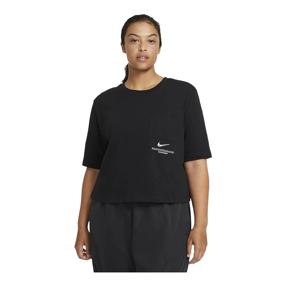 Nike Sportswear Women's Swoosh Cotton T Shirt