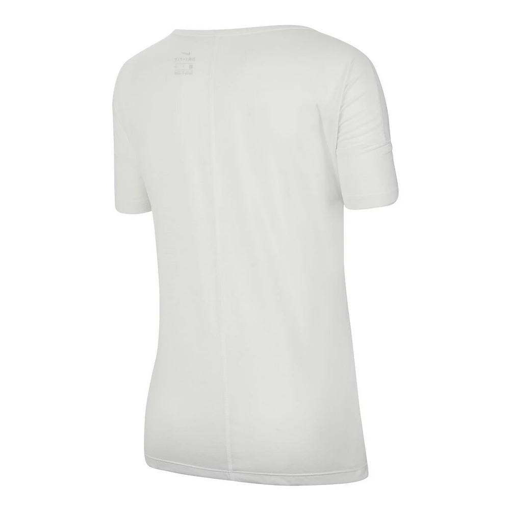 Nike Women's Yoga Layer T Shirt, Relaxed Fit