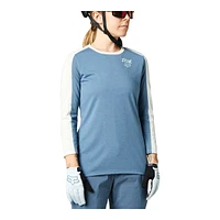 Fox Women's Ranger Drirelease 3/4 Sleeve Cycling Jersey, Quick Dry