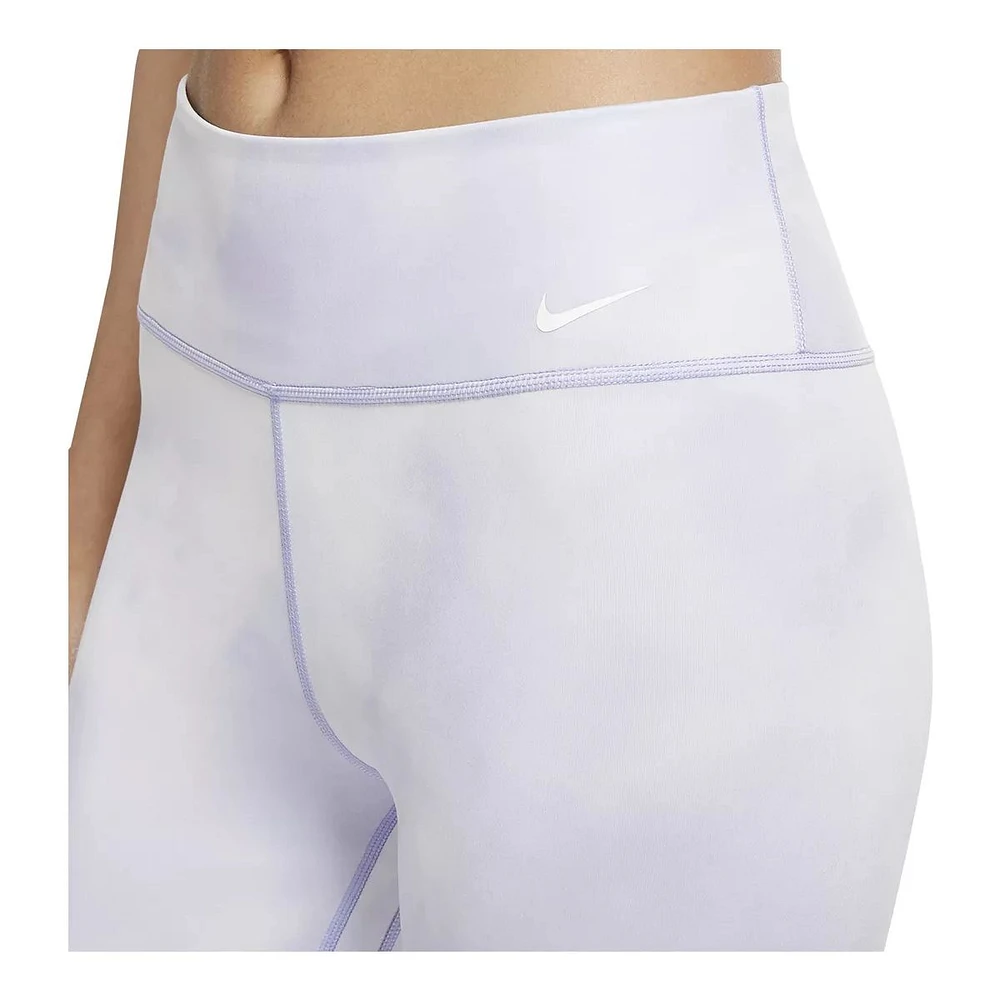 Nike Women's Plus One 2.0 Icon Clash Sky Dye Crop Tights