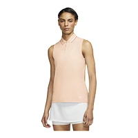 Nike Golf Women's Dri-FIT Victory Sleeveless Polo T Shirt,