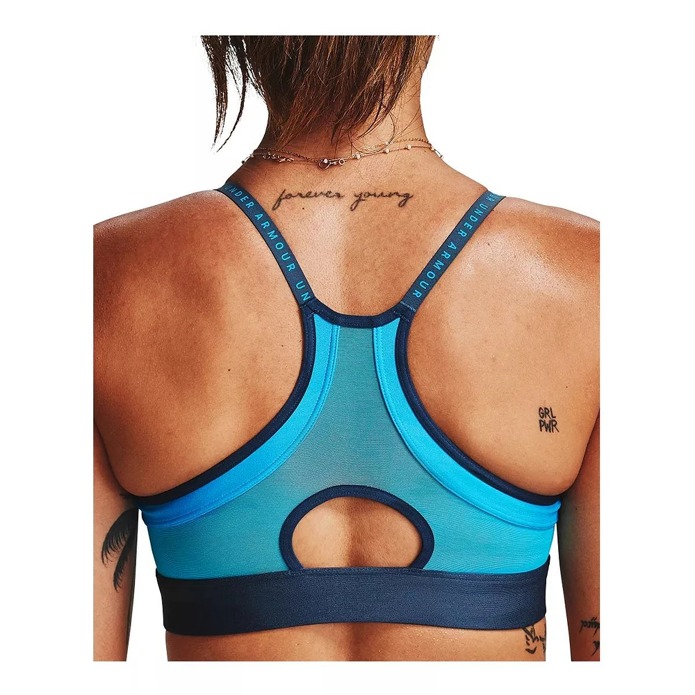 Under Armour Women's Infinity Sports Bra, Low Impact, Padded