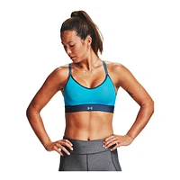 Under Armour Women's Infinity Sports Bra, Low Impact, Padded