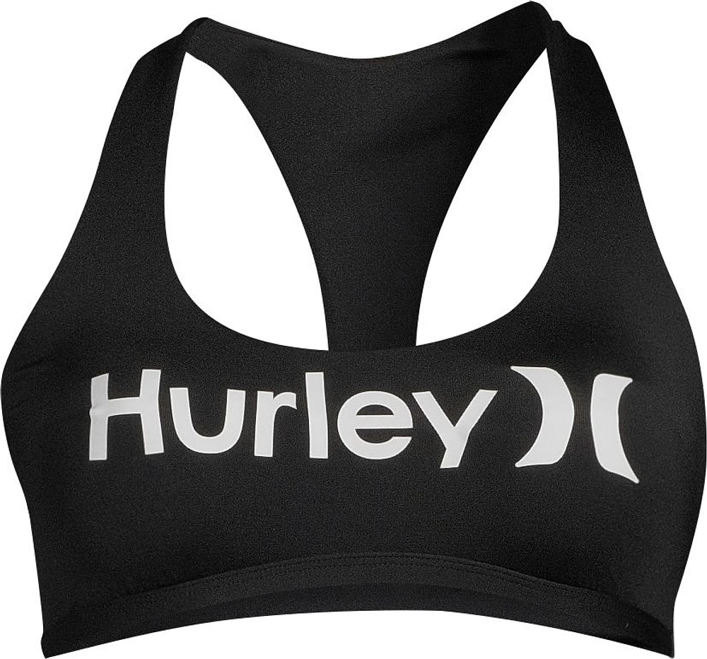 Hurley Women's Solid Full Coverage Swimsuit Bikini Bottom, Beach