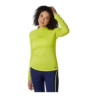 New Balance Women's Run Q Speed Long Sleeve Mock Neck Running Shirt