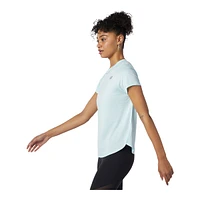 New Balance Women's Run Accelerate Running T Shirt, Relaxed Fit, Quick-Dry