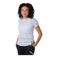 New Balance Women's Run Q Speed Jacquard T Shirt