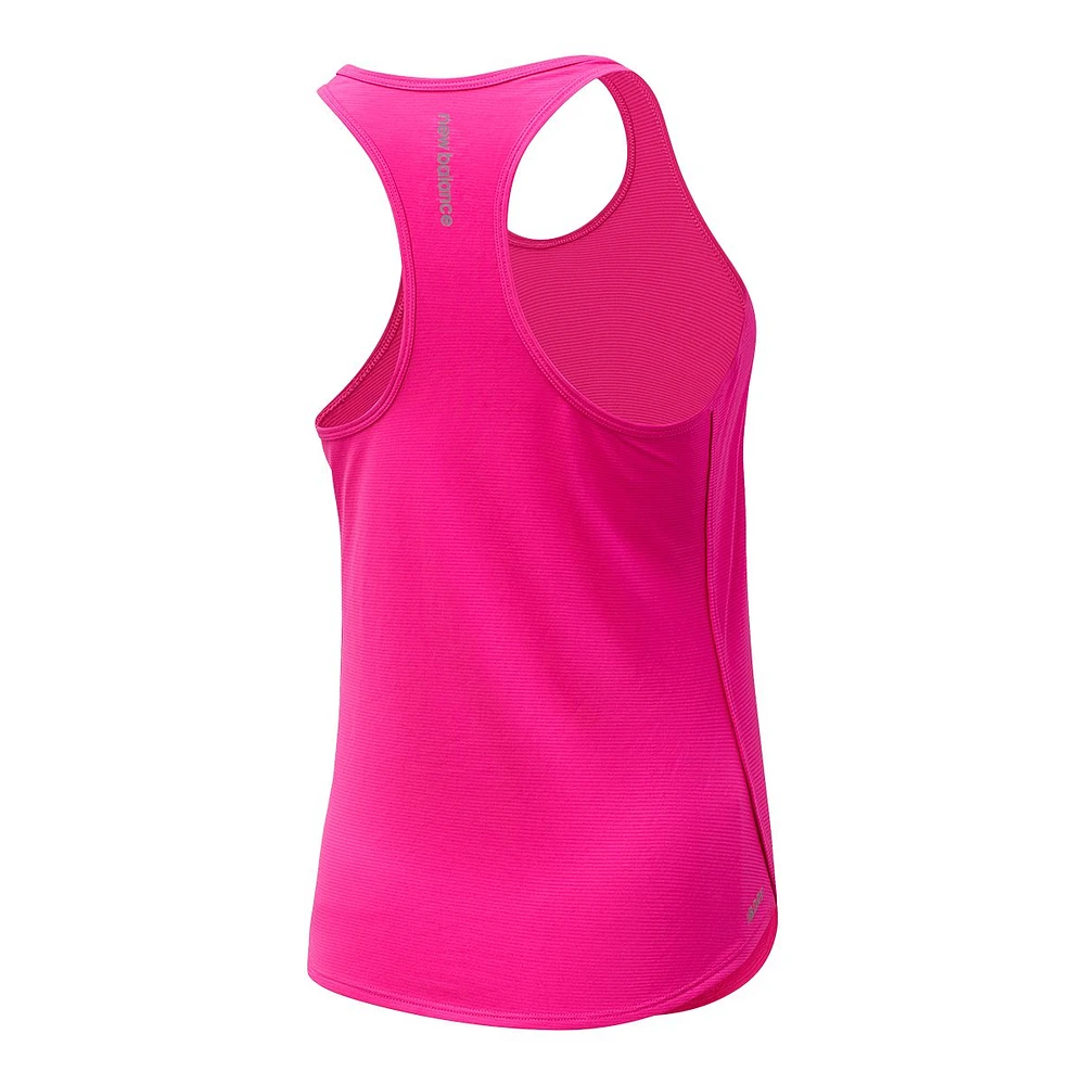 New Balance Women's Run Accelerate Tank Top, Athletic Fit, Sleeveless