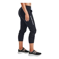 Under Armour Women's Rival Fleece Relaxed Joggers, Sweatpants, Casual, Training, Loose Fit