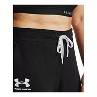 Under Armour Women's Plus Rival Joggers, Sweatpants, Casual, Training