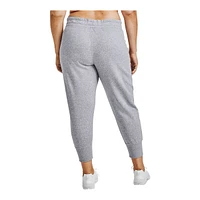 Under Armour Women's Plus Rival Joggers, Sweatpants, Casual, Training