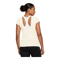 Nike Women's Yoga Luxe T Shirt, Dri-FIT