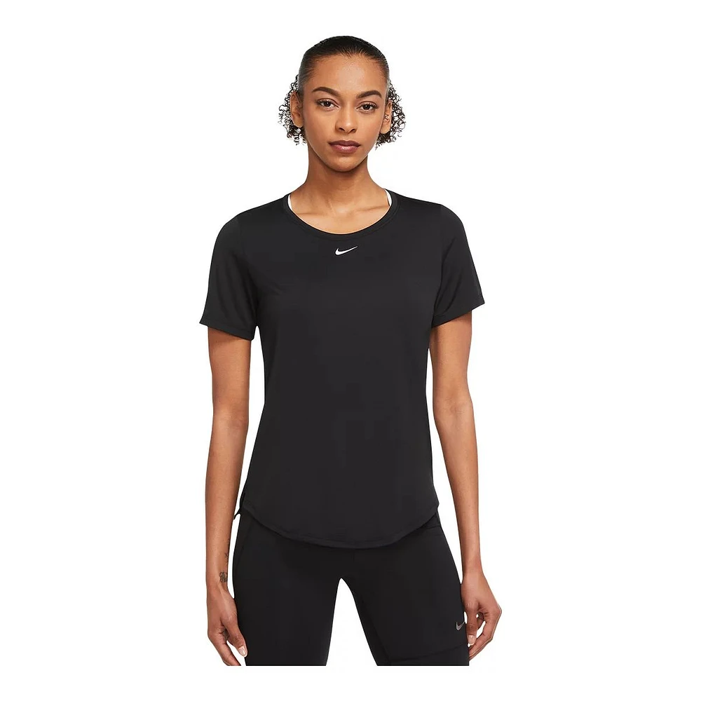 Nike Women's One Standard T Shirt, Dri-FIT