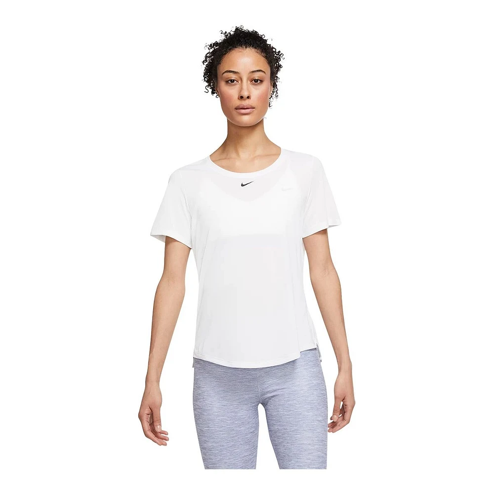 Nike Women's One Standard T Shirt, Dri-FIT