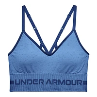 Under Armour Women's Training Seamless Low Long Heather Sports Bra