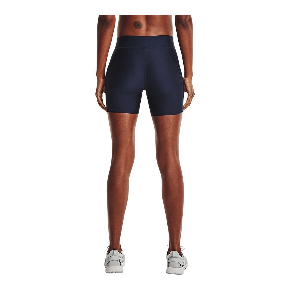 Under Armour Women's HeatGear® Midrise Middy Shorts