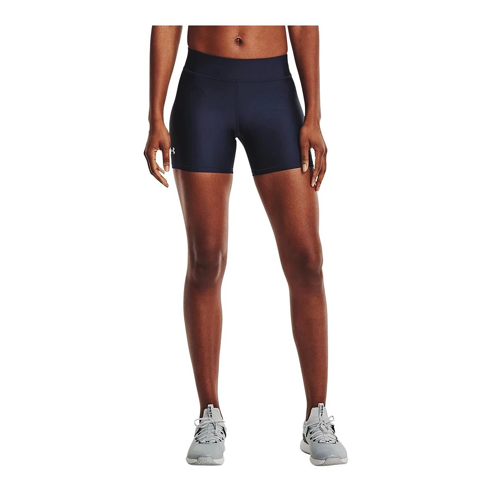 Under Armour Women's HeatGear® Midrise Middy Shorts