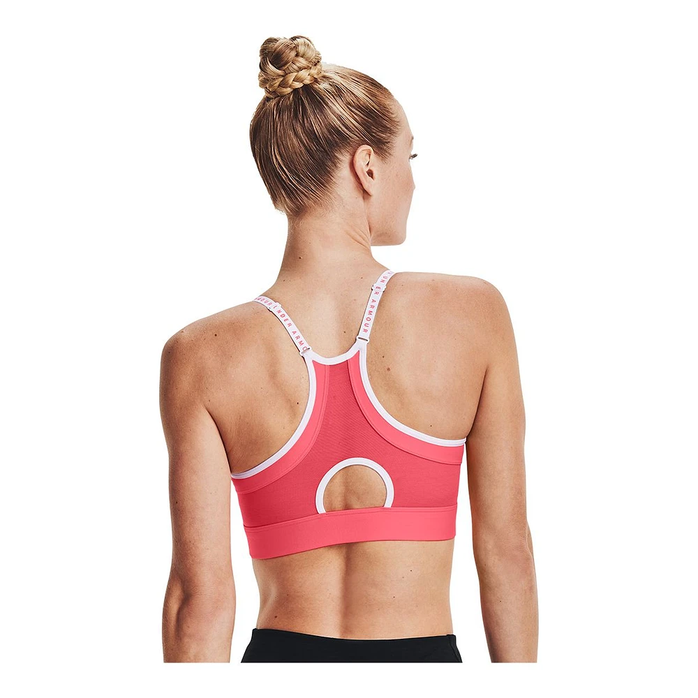 Under Armour Women's Infinity Sports Bra, Low Impact, Padded