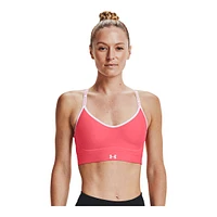 Under Armour Women's Infinity Sports Bra, Low Impact, Padded