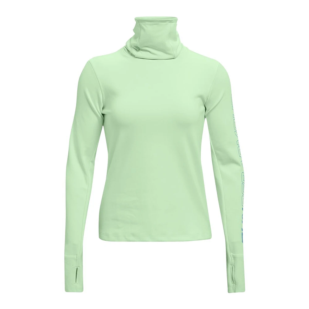 Under Armour Women's Run Ignight Long Sleeve Funnel Neck Running Shirt