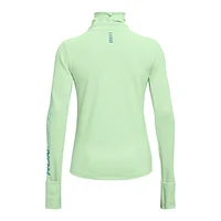 Under Armour Women's Run Ignight Long Sleeve Funnel Neck Running Shirt