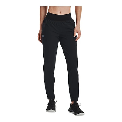 Under Armour Women's Run Outrun The Storm Pants, Running, Training, Fitted, Reflective