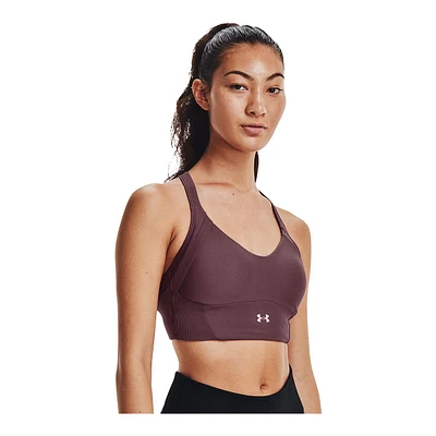 Under Armour Women's Infinity Sports Bra, Medium Impact, Padded