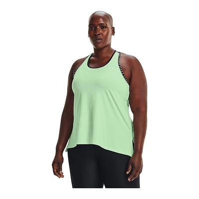 Under Armour Women's Knockout Tank Top, Plus Size, Sleeveless, Sports