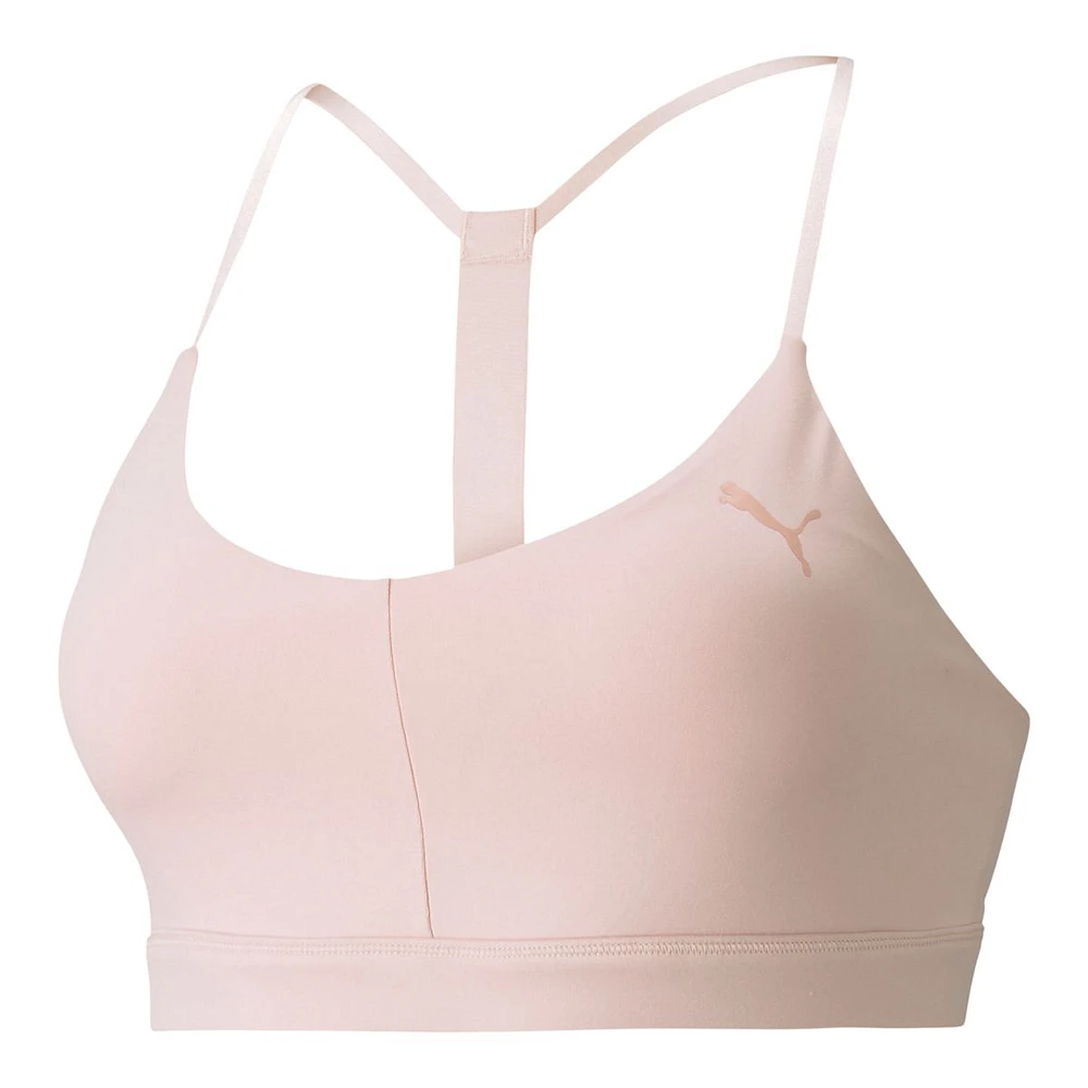 PUMA Women's Studio Sports Bra, Low Impact, Lightly Lined