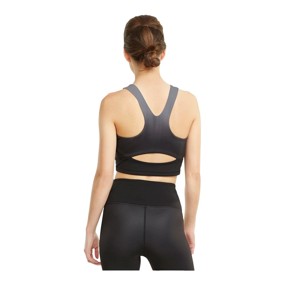 PUMA Women's Studio Ombre Racerback Crop Top