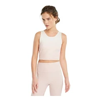 PUMA Women's Studio Ombre Racerback Crop Top