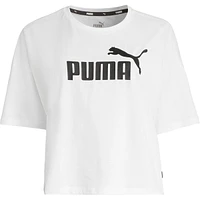 PUMA Women's Essentials Cotton Crop T Shirt, Relaxed Fit