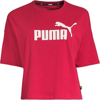 PUMA Women's Essentials Cotton Crop T Shirt