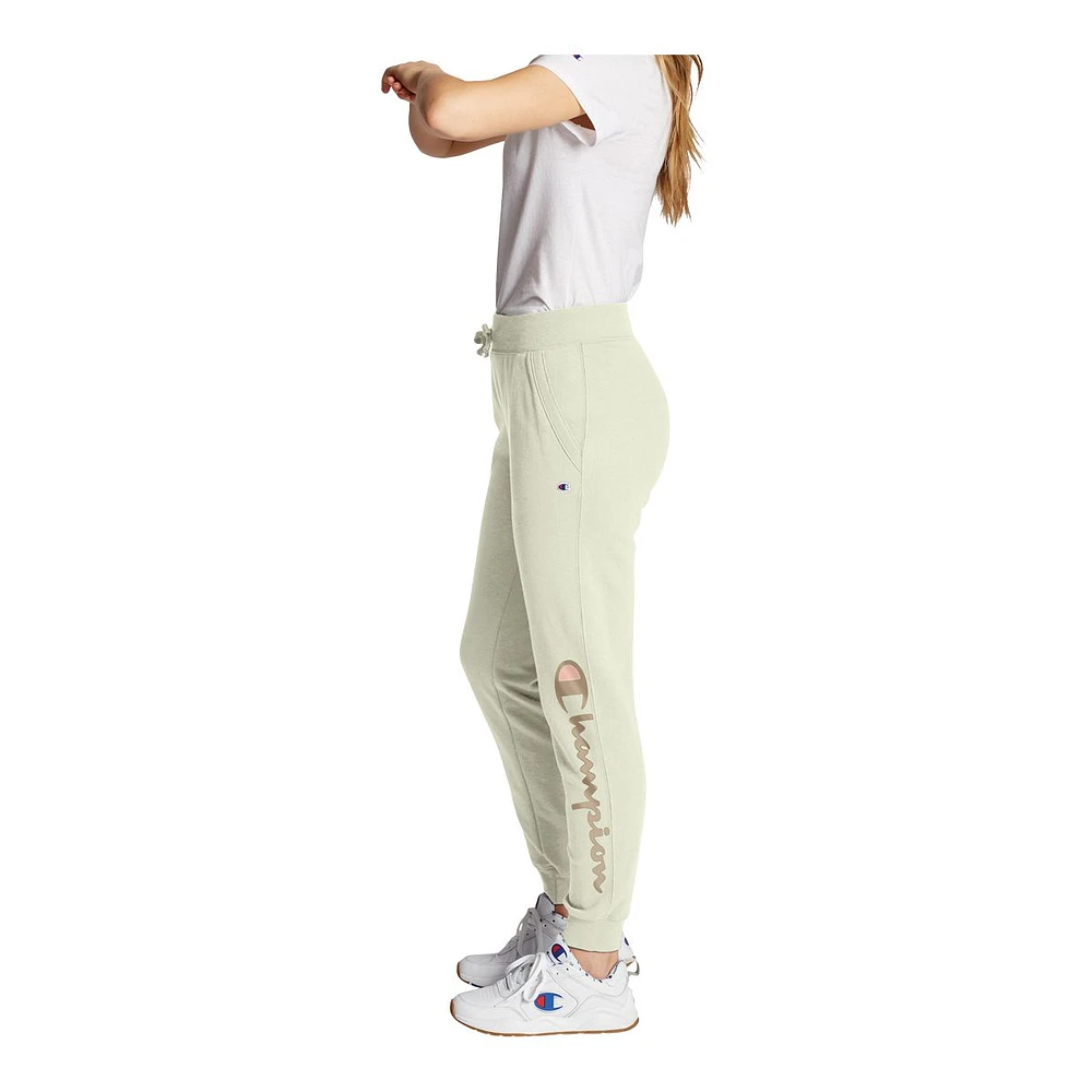 Champion Women's Powerblend Jogger Pants, Training, Casual, Mid Rise, Tapered