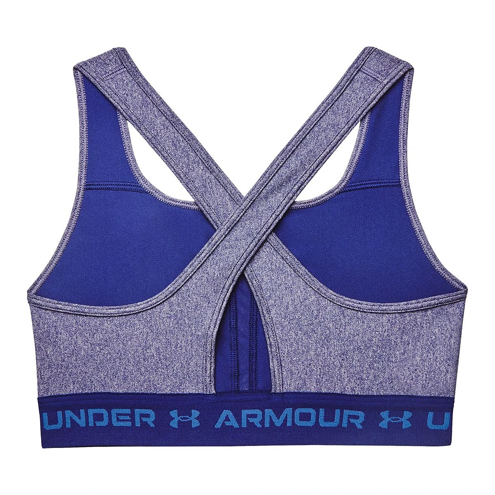 Under Armour Women's Crossback Medium Padded Sports Bra