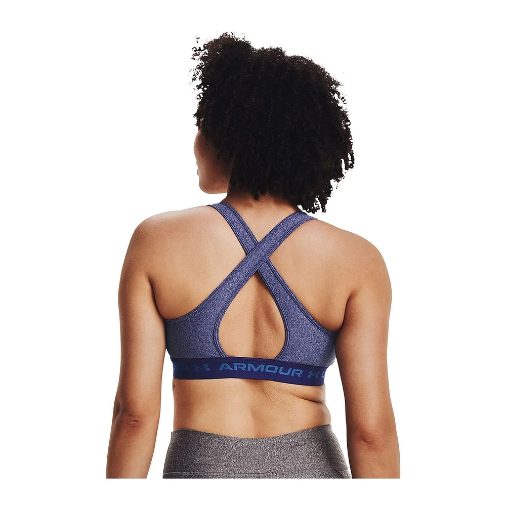 Under Armour Women's Crossback Medium Padded Sports Bra