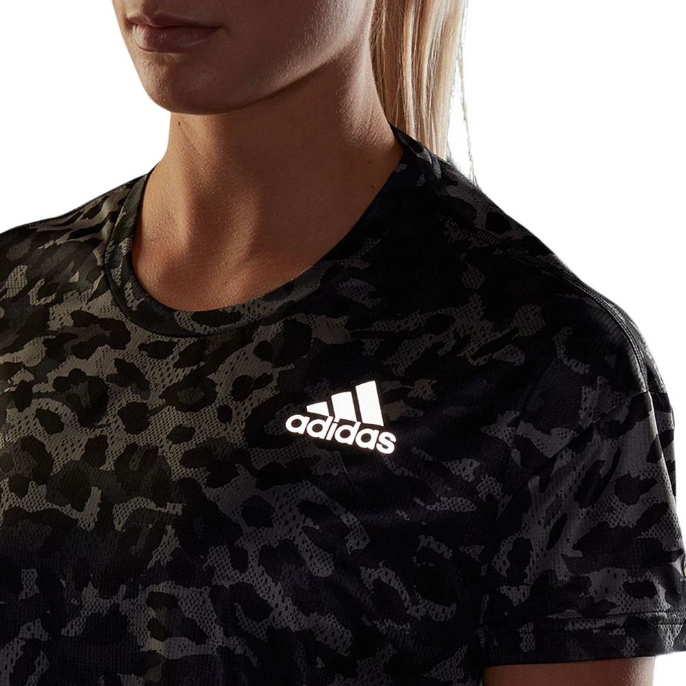 adidas Women's Run Prime Blue T Shirt